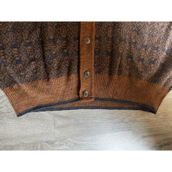 Kenneth Roberts‎ Sweater Vest Mens XL  Wool Blend Made in Italy - Picture 9 of 9